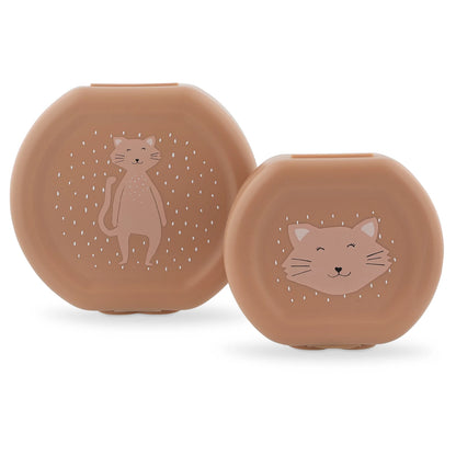 SCHNAPPSVERSCHLUSSDOSEN FÜR SNACKS, 2ER-SET FÜR KATZEN