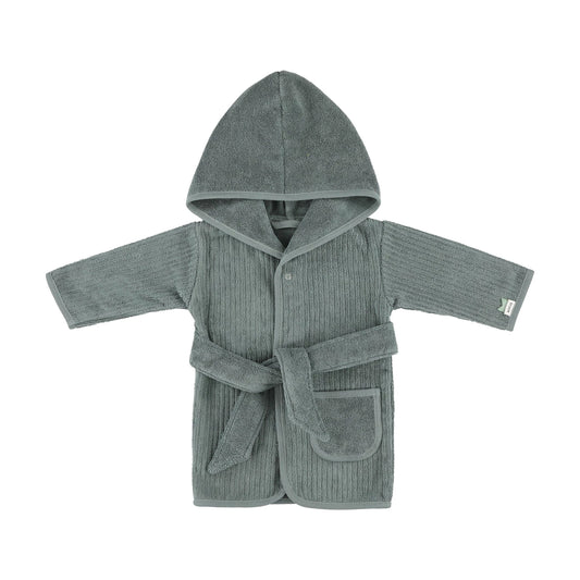 BADEMANTEL (1-2 JAHRE) HUSH PETROL