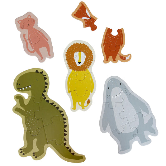 ANIMALI DELLA SCATOLA DEL PUZZLE