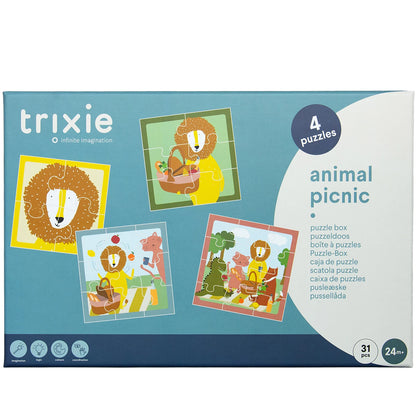PUZZLE BOX ANIMALI PICNIC