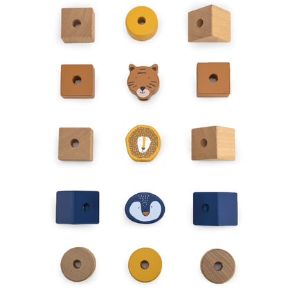 STAPELSPIEL AUS HOLZ MIT TIEREN