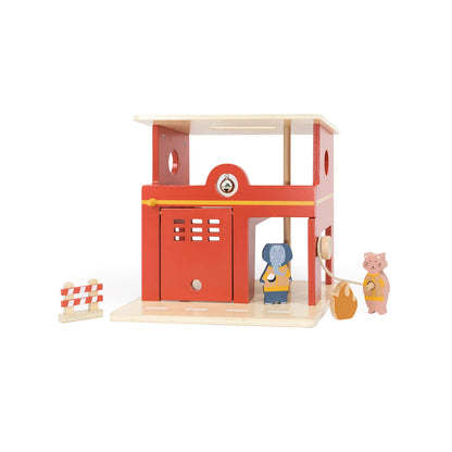 FEUERWEHRWACHE AUS HOLZ