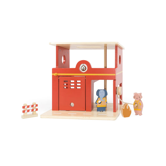FEUERWEHRWACHE AUS HOLZ
