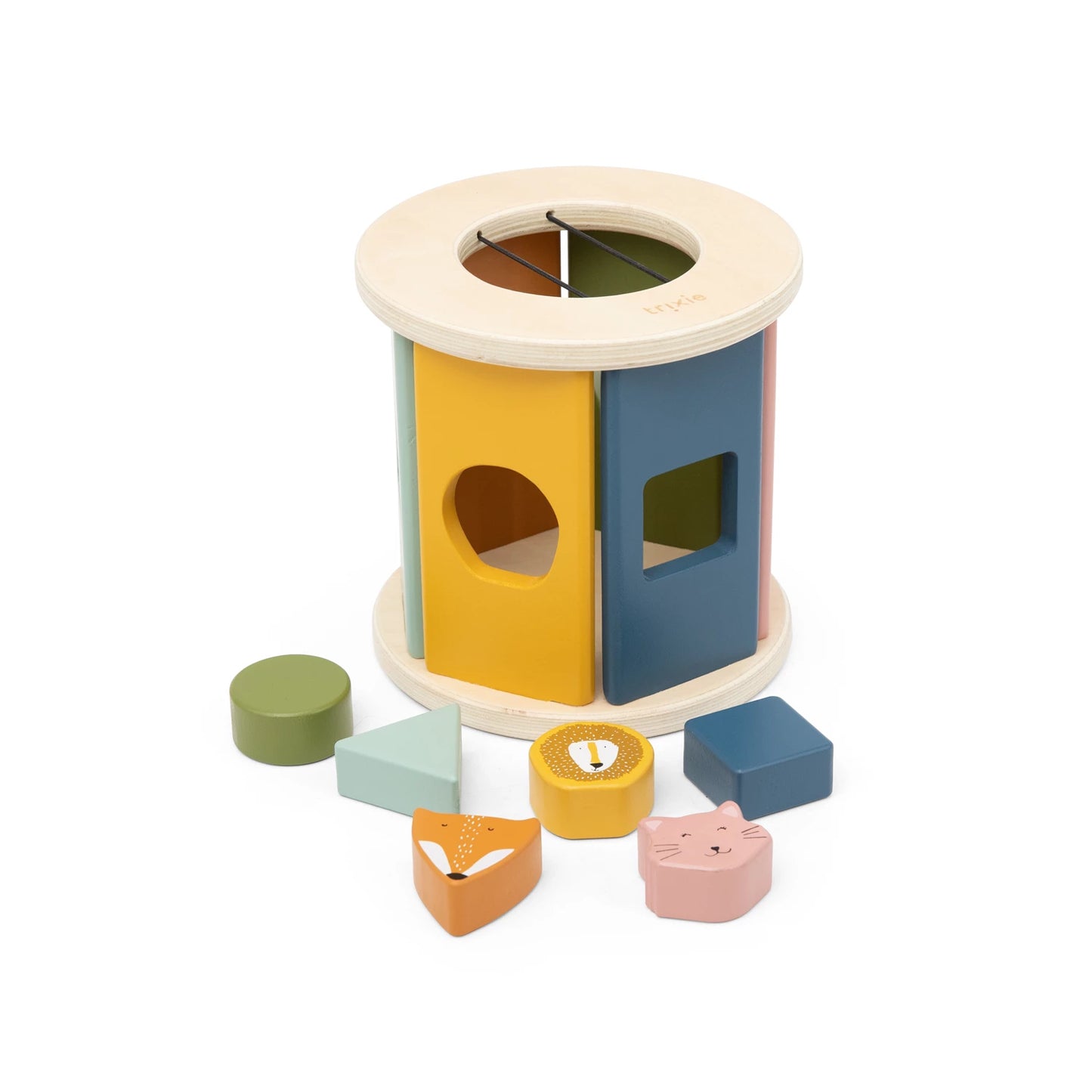 RULLO PER GIOCO DI SMISTAMENTO IN LEGNO