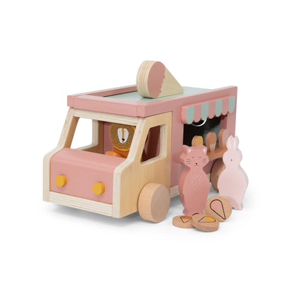 HOLZ-EISWAGEN