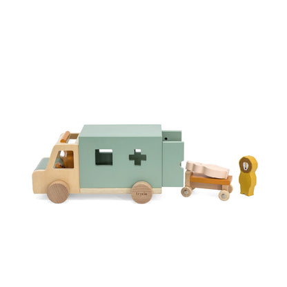 HOLZKRANKENWAGEN