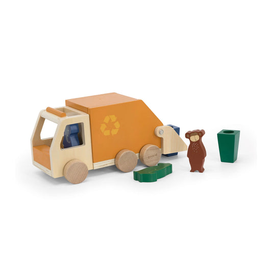 HOLZ-MÜLLWAGEN