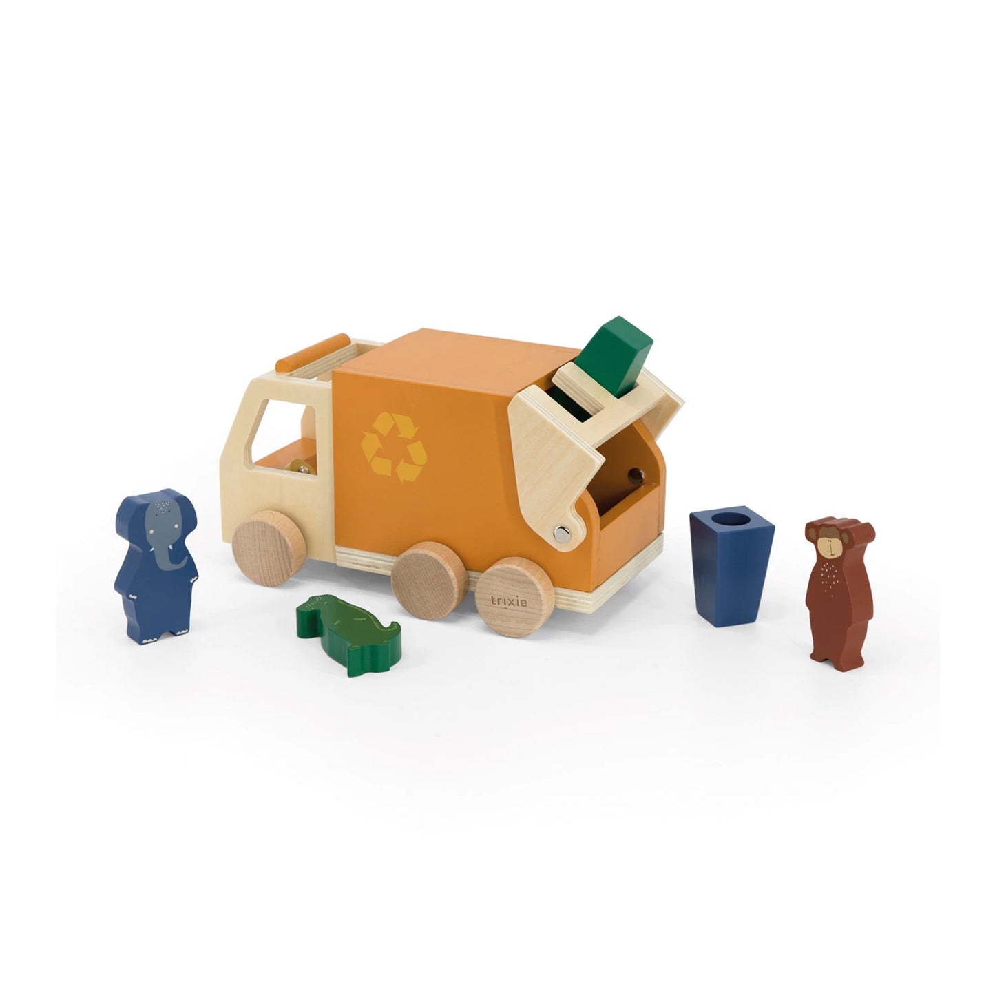 HOLZ-MÜLLWAGEN
