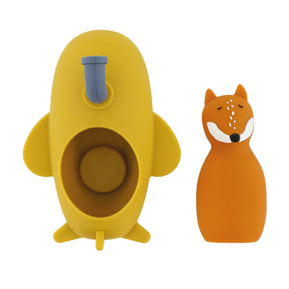 SILIKON-BADEWANNENSPIELZEUG UNTERWASSER-FUCHS
