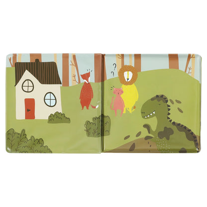 LIBRO DA BAGNO CON DINOSAURI CHE CAMBIANO COLORE