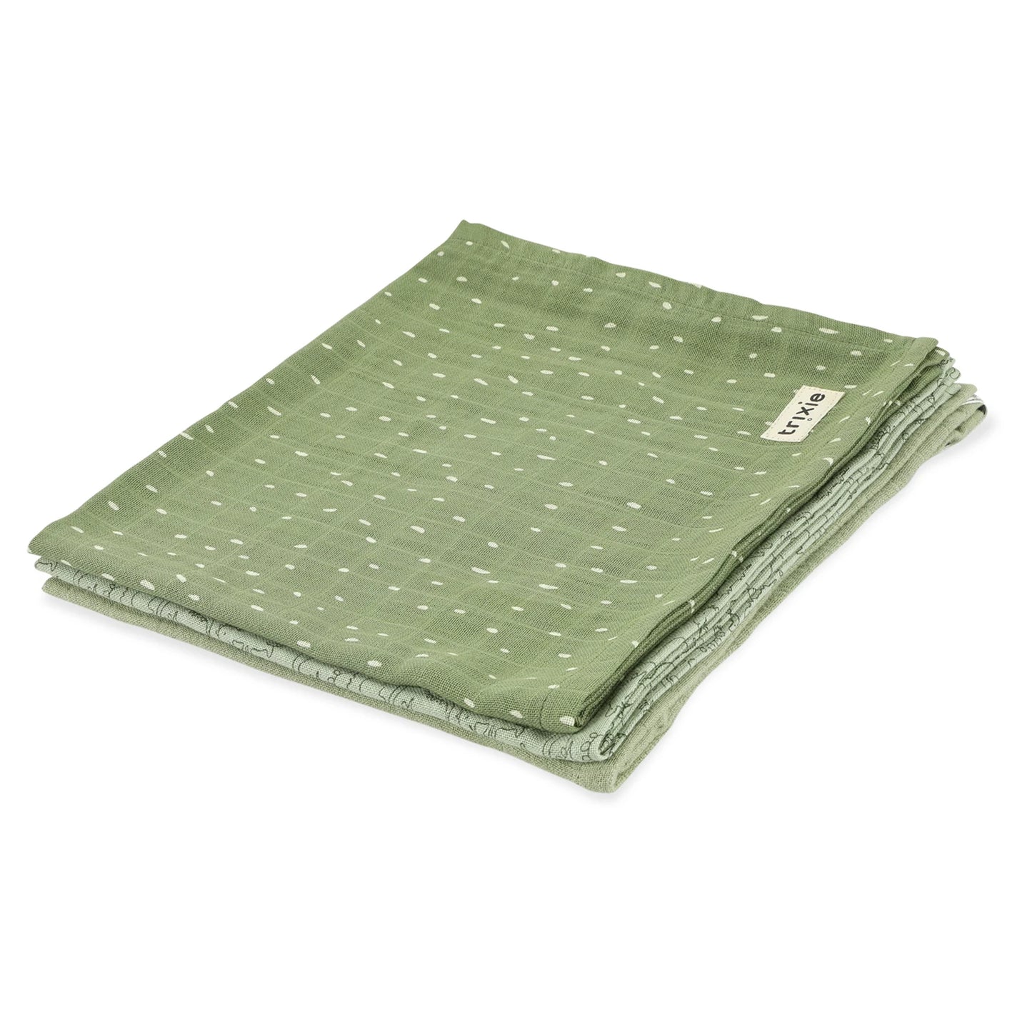 3ER PACK MULLTÜCHER MIX 55X55CM DINO