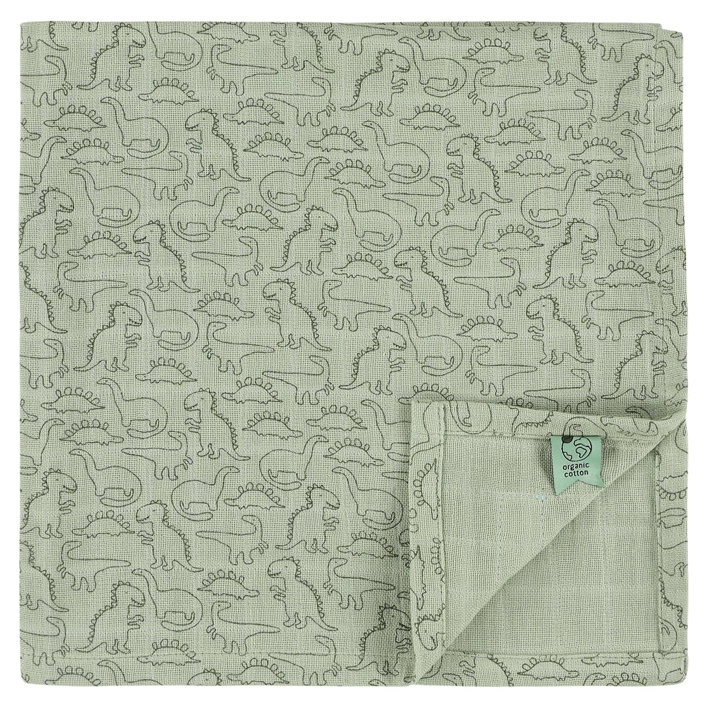 3ER PACK MULLTÜCHER MIX 55X55CM DINO