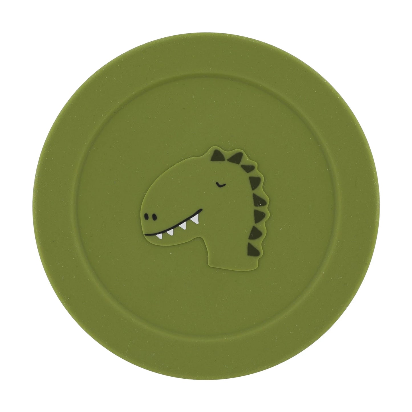 Runde Dinosaurier-Snackdose aus Silikon