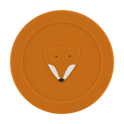 RUNDE SNACKBOX AUS SILIKON IN FUCHSFORM