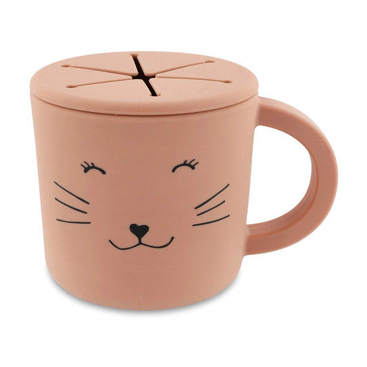 KATZENFÖRMIGE SILIKON-SNACKBECHERN