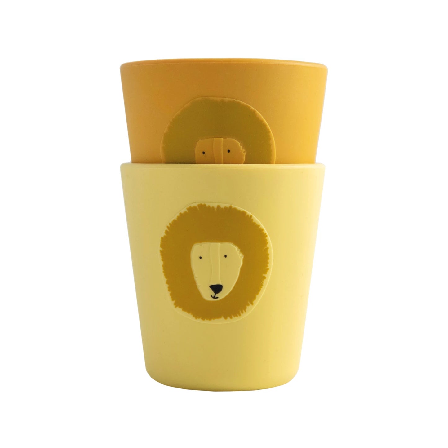 SILIKONBECHER 2ER-PACK LÖWE