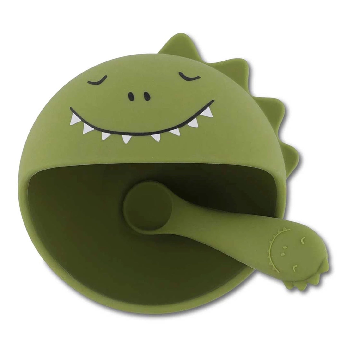 SILIKON-ESSSCHIRR-SET FÜR KINDER DINO