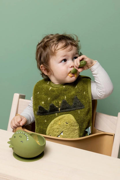 SILIKON-ESSSCHIRR-SET FÜR KINDER DINO