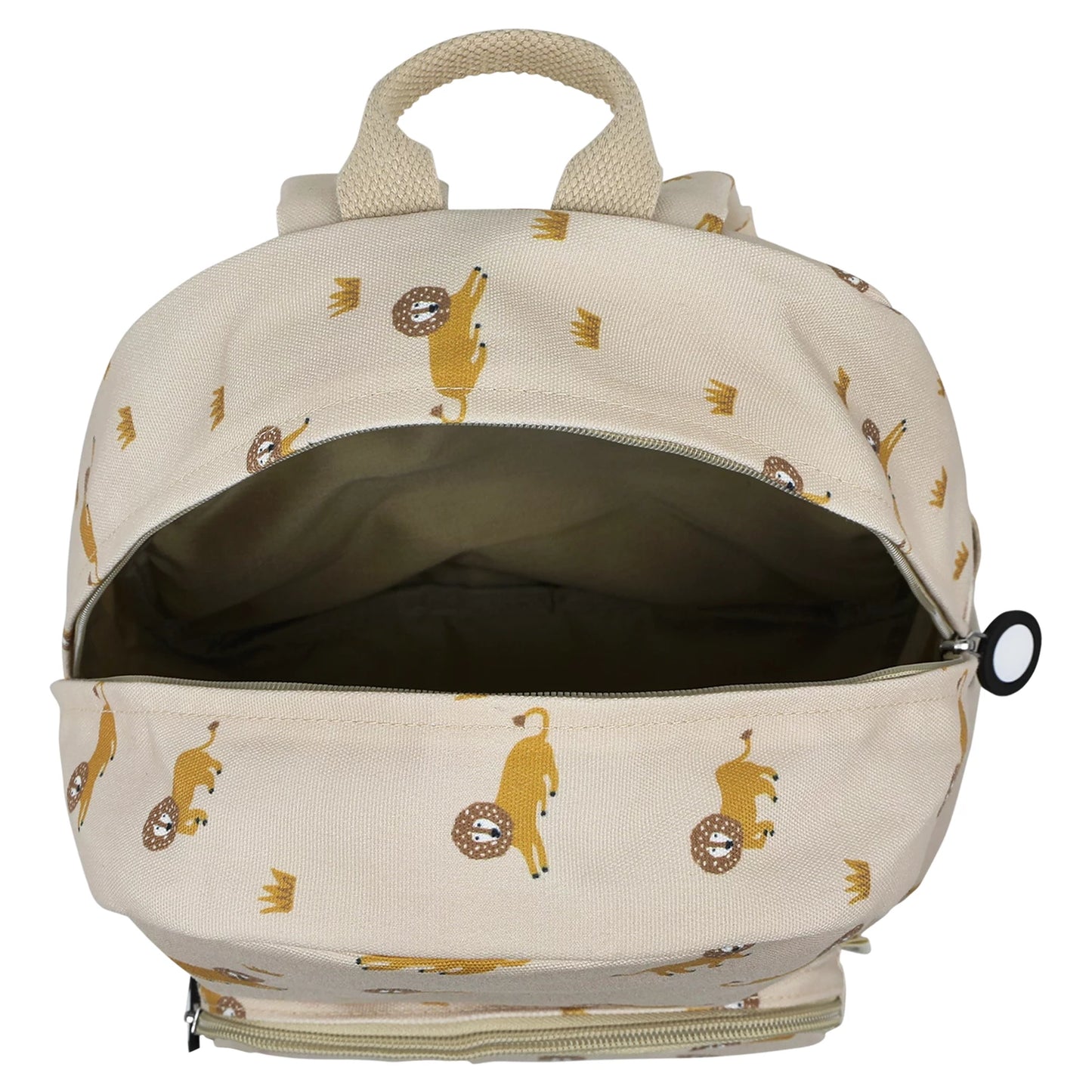 ZAINO GRANDE IN PET CON LEONE