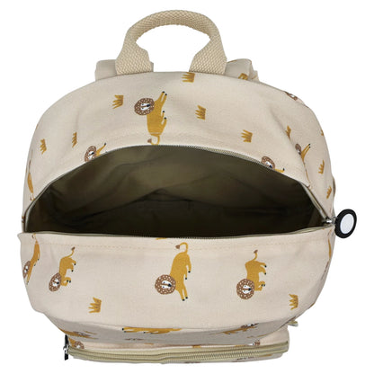 ZAINO GRANDE IN PET CON LEONE