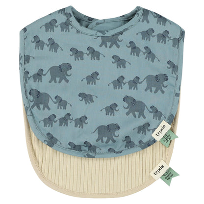 LÄTZCHEN FÜR BABYS, 2ER-PACK, ELEFANT