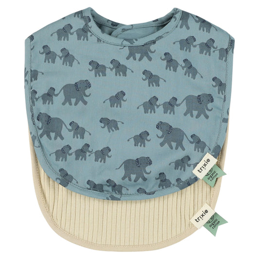 LÄTZCHEN FÜR BABYS, 2ER-PACK, ELEFANT