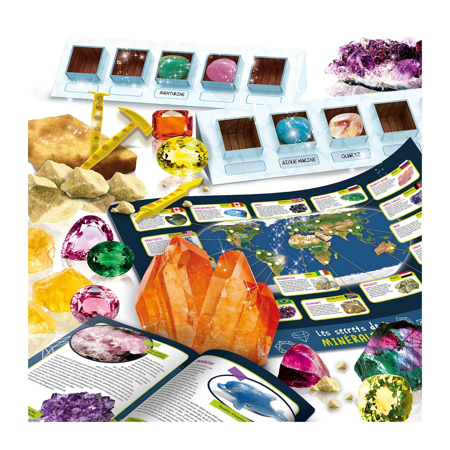 I SEGRETI DELLA MINERALOGIA (F)