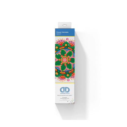 DIAMANTMALEREI BLUMEN MANDALA