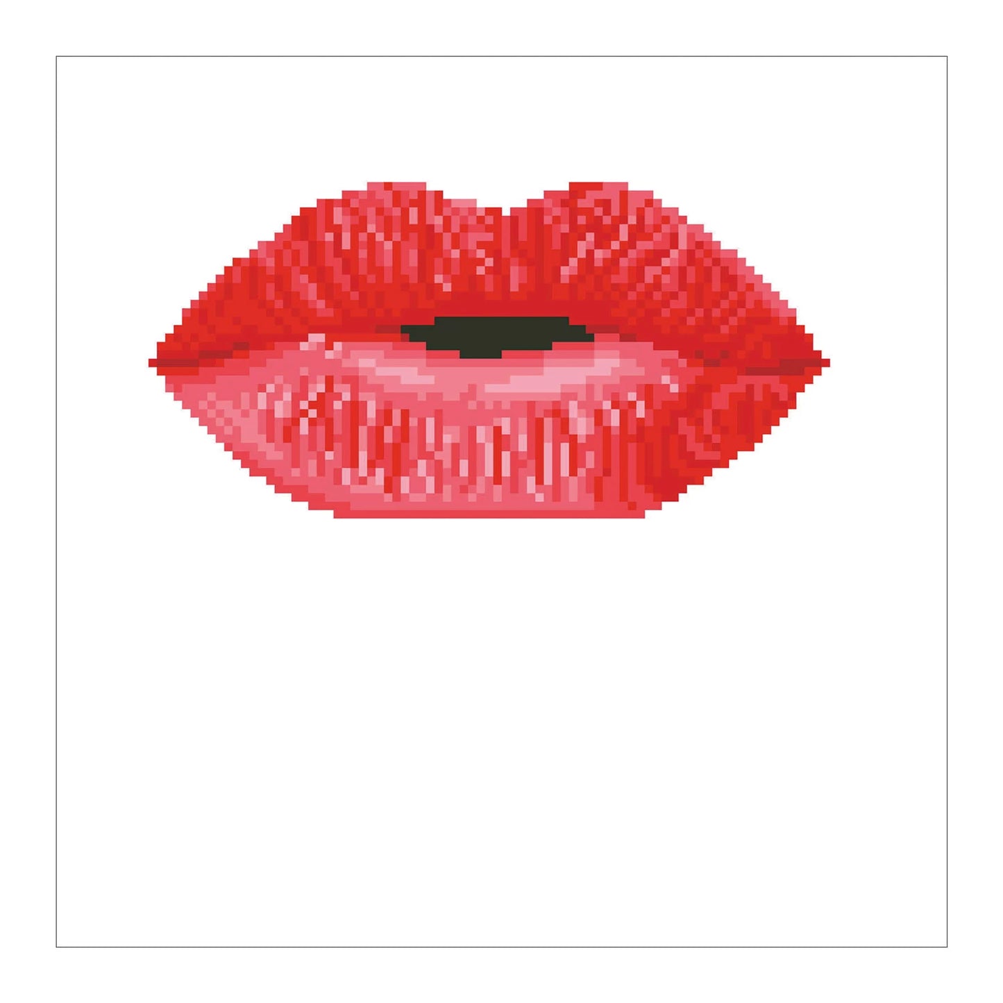 DIAMANT MALEREI ROTE LIPPEN