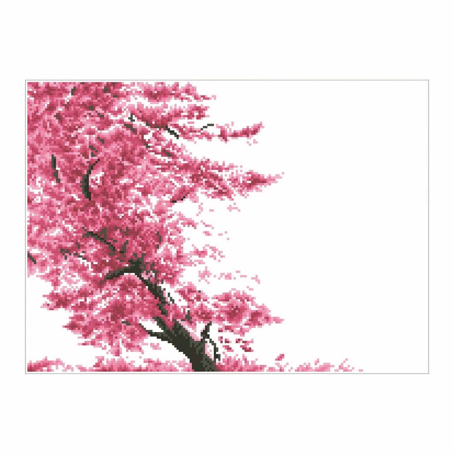 PITTURA A DIAMANTE FIORI DI CILIEGIO