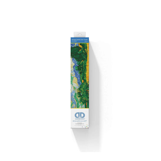 DIAMOND PAINTING CAMPO DI GRANO CON CIPRESSI (VAN GOGH)