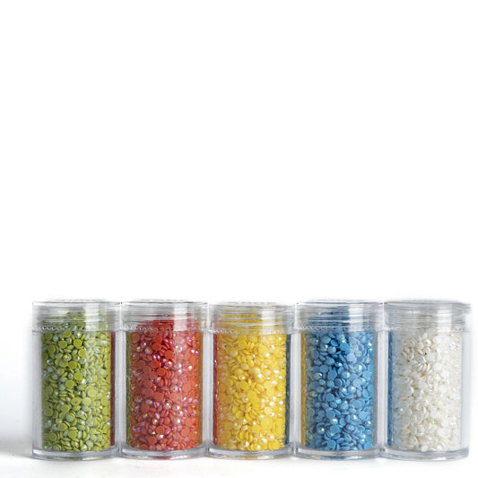 PITTURA A DIAMANTE 5 COLORI GLITTERATI