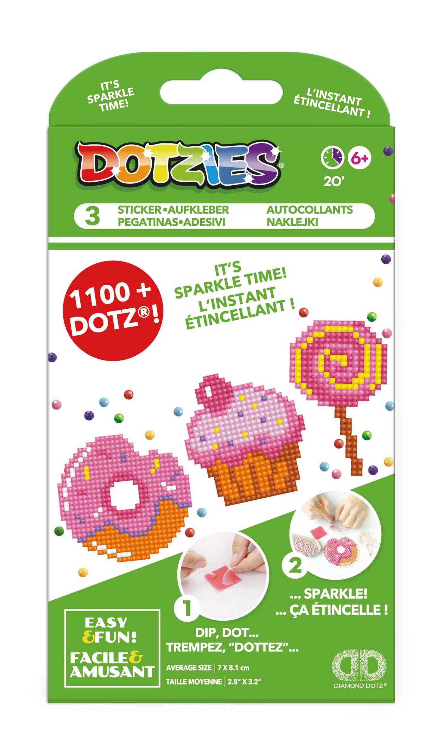 ADESIVI PER PITTURA A DIAMANTE DOLCI