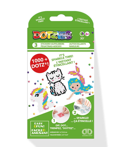 ADESIVI PER PITTURA A DIAMANTE GATTO SIRENA PONY