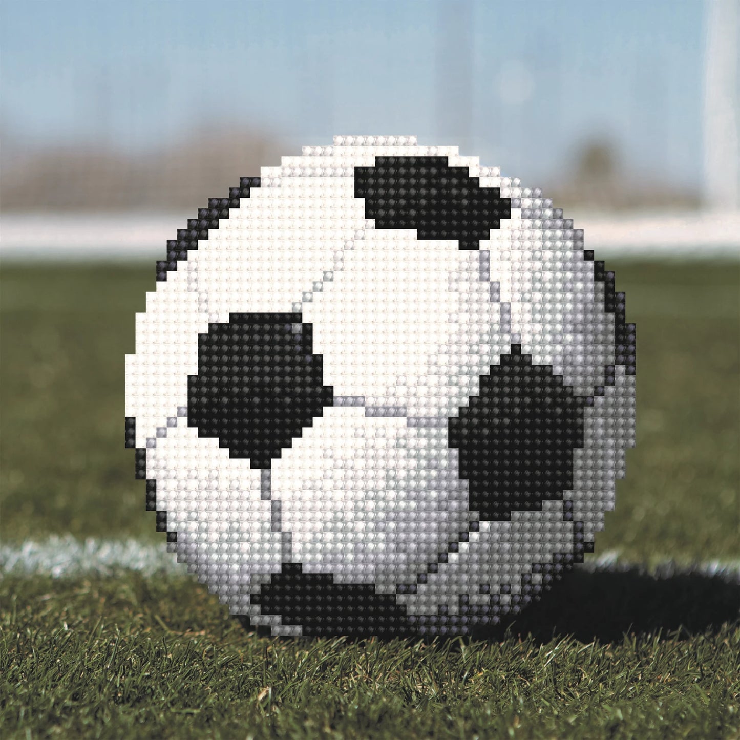 PITTURA A DIAMANTE SUL CALCIO