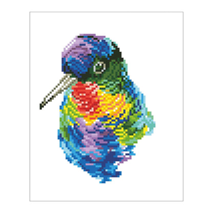 DIAMANTMALEREI REGENBOGENVOGEL