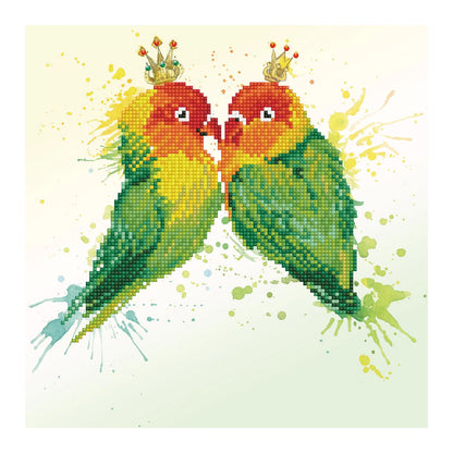 DIAMOND PAINTING: UCCELLI INNAMORATI