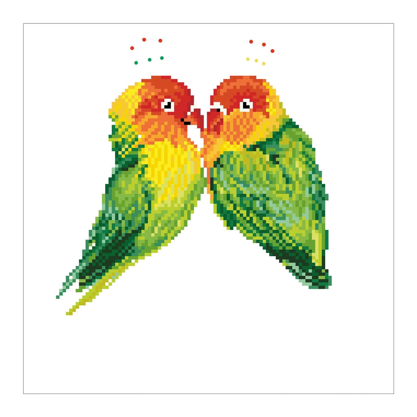 DIAMOND PAINTING: UCCELLI INNAMORATI