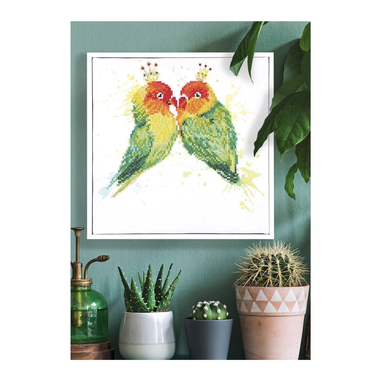 DIAMOND PAINTING: UCCELLI INNAMORATI