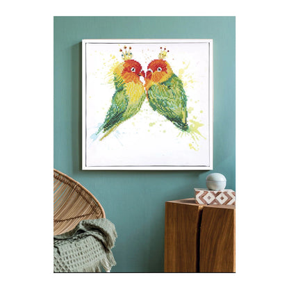 DIAMOND PAINTING: UCCELLI INNAMORATI