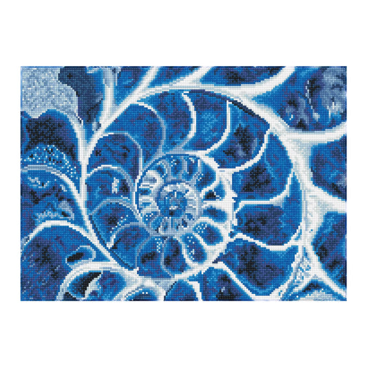 PITTURA A DIAMANTE NAUTILUS BLU