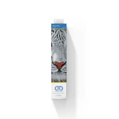 PITTURA A DIAMANTE TIGRE BIANCA