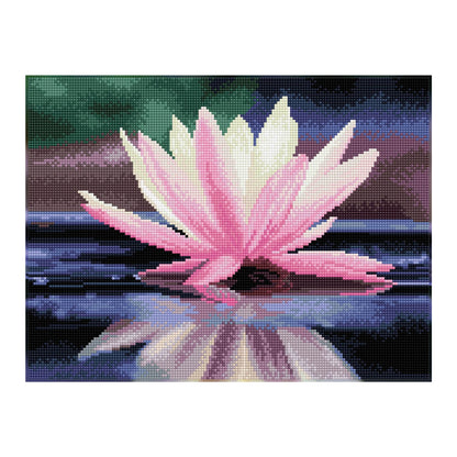 PITTURA A DIAMANTE NINFEA