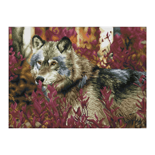 PITTURA A DIAMANTE LUPO
