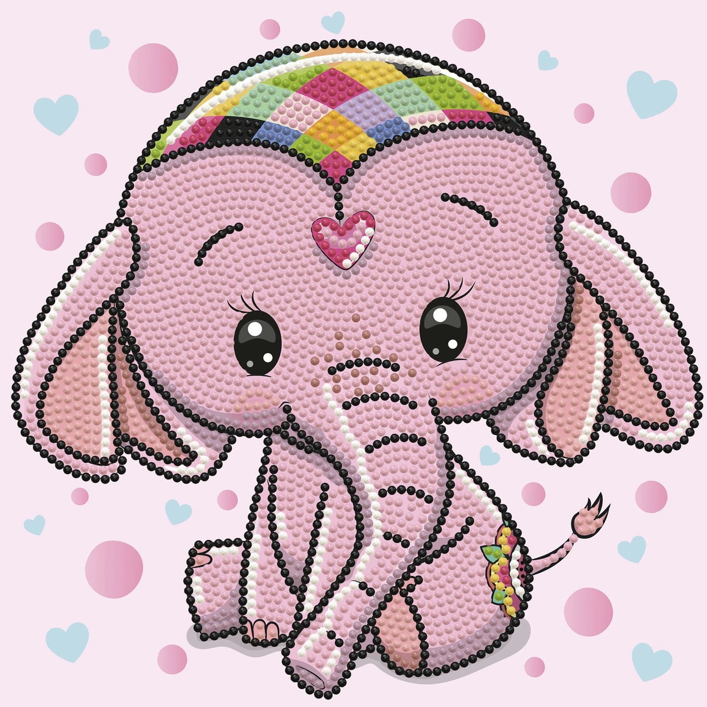 DIAMOND PAINTING BABY ELEPHANT