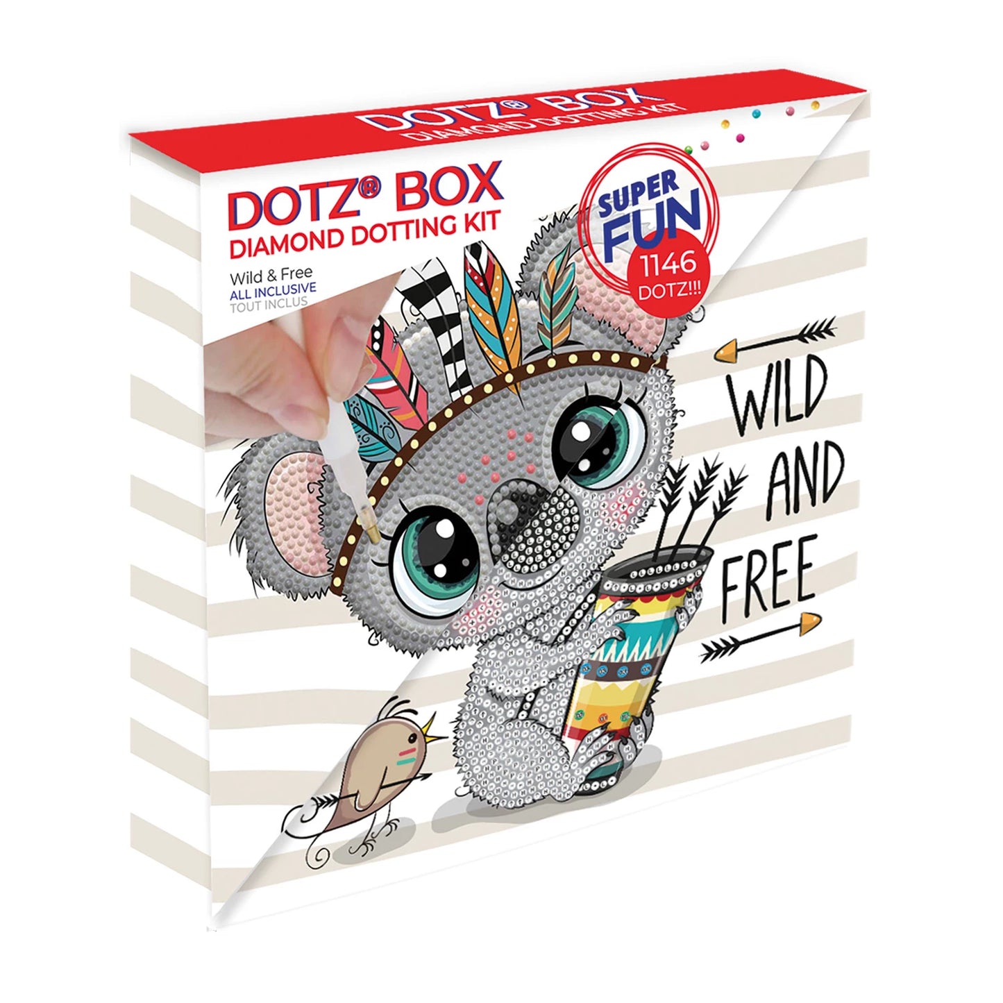PITTURA A DIAMANTE KOALA SELVAGGIO E LIBERO