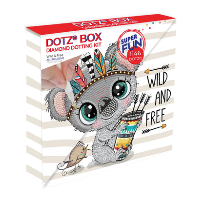 PITTURA A DIAMANTE KOALA SELVAGGIO E LIBERO