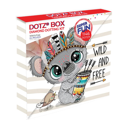 PITTURA A DIAMANTE KOALA SELVAGGIO E LIBERO