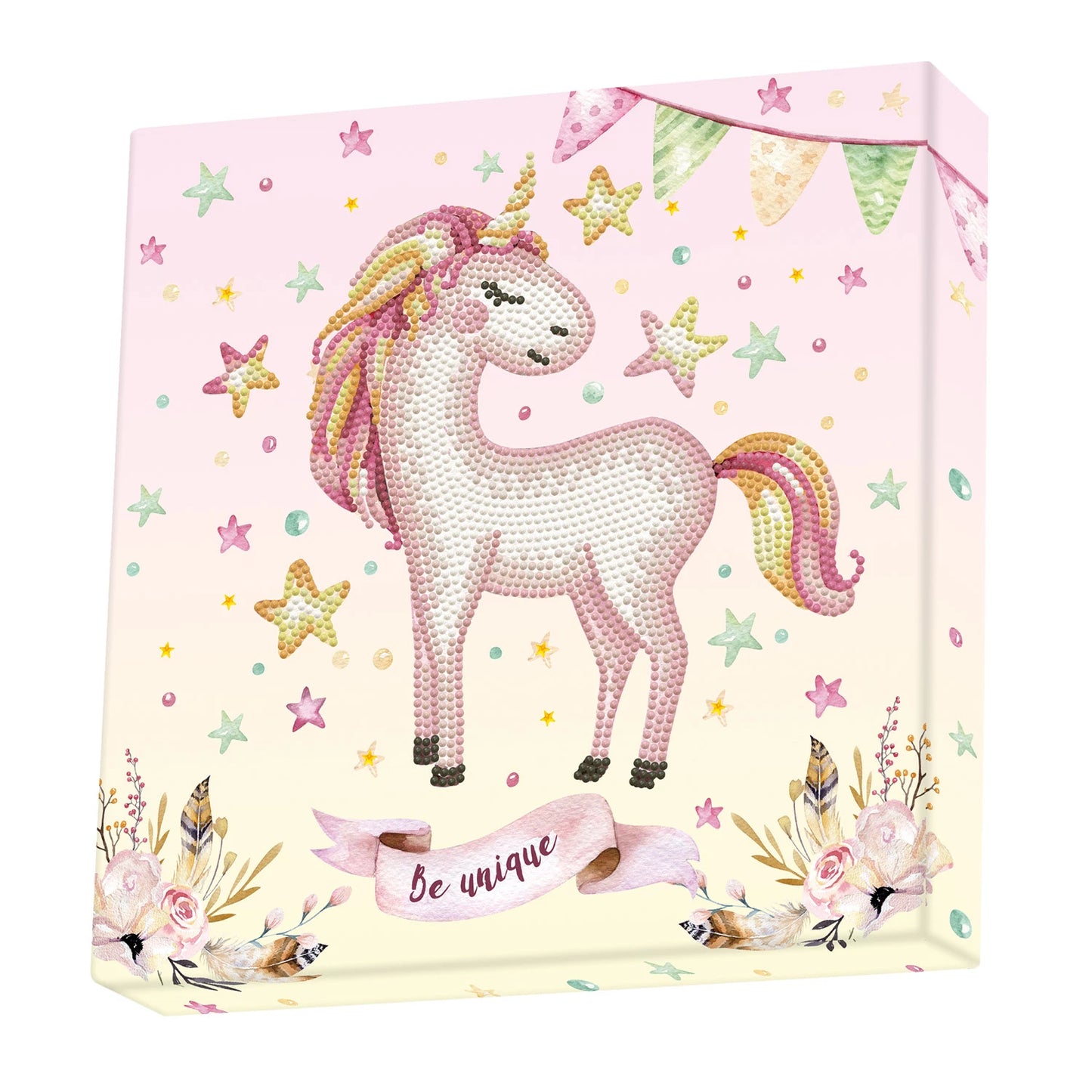 DAS EINHORN-DIAMANTGEMÄLDE IST EINZIGARTIG