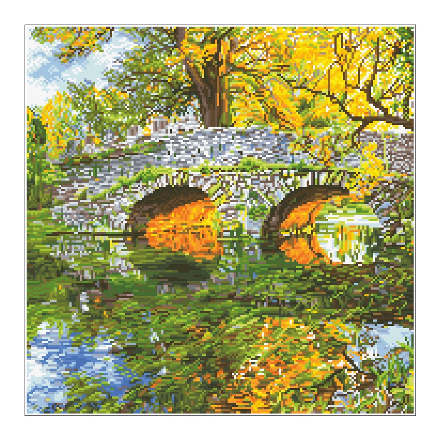 DIAMANT-MALEREIBRÜCKE